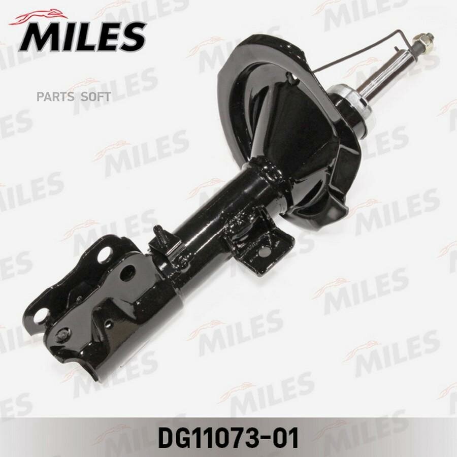 MILES DG11073-01 Амортизатор передний левый (R16) MITSUBISHI LANCER 08- (KYB 339105) DG11073-01