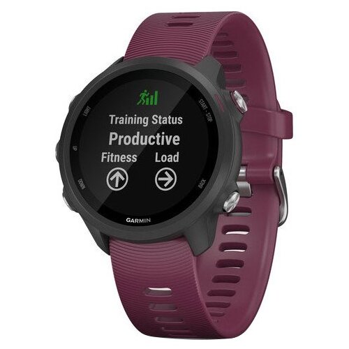 фото Умные часы c gps garmin forerunner 245 черный/вишневый