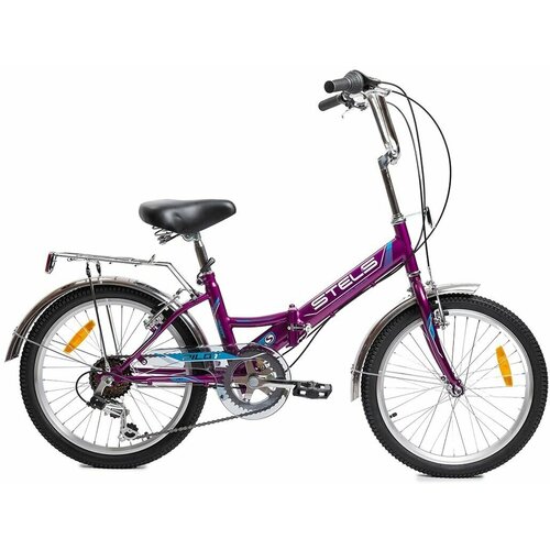 Складной велосипед Stels - Pilot 350 20 Z010 2017 Фиолетовый 15690₽