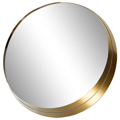 Зеркало Garda Decor круглое в металлической объемной раме 19-OA-6276L
