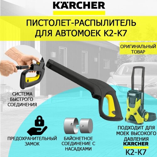 KARCHER Пистолет для мойки высокого давления 16 МПА/60°C (2.641-959.0)