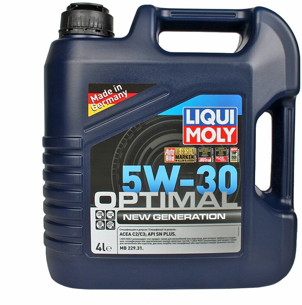 Масло моторное LIQUI MOLY Optimal New Generation 5W30 4л