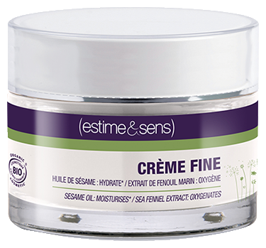 Estime&sens Creme Fine for Normal or Balanced Skins Увлажняющий крем с кунжутом и морским критмумом, 50 мл