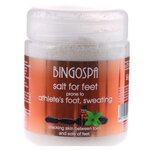 BingoSpa Соль для ванны для ног со склонностью к микозу и трещинам - изображение