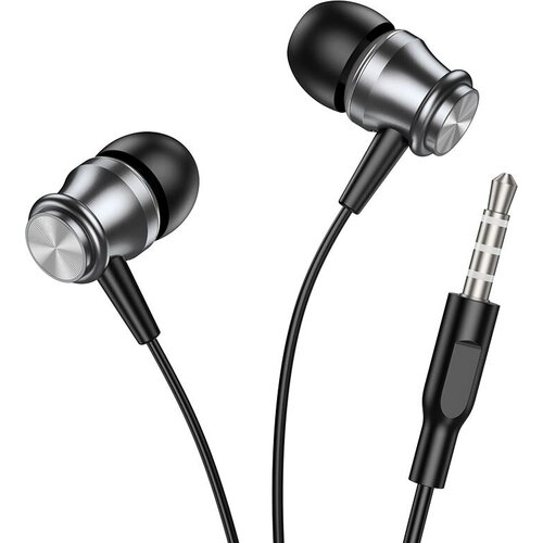 Наушники внутриканальные Borofone BM75 Platinum Jack 35мм 12 м цвет чёрный 23000₽