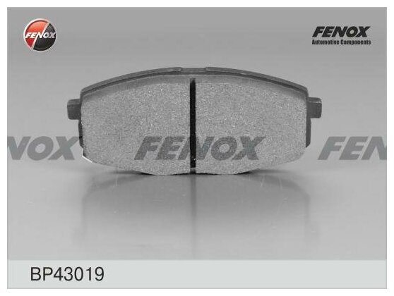 Колодки тормозные дисковые перед прав лев Fenox BP43019