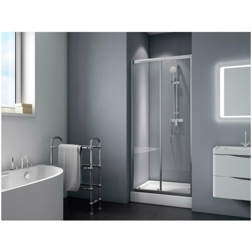 BelBagno Душевая дверь в нишу BelBagno Due DUE-BF-1-100-C-Cr