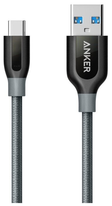 Кабель ANKER PowerLine+ USB Type-C - USB (A8168) 0.9 м
