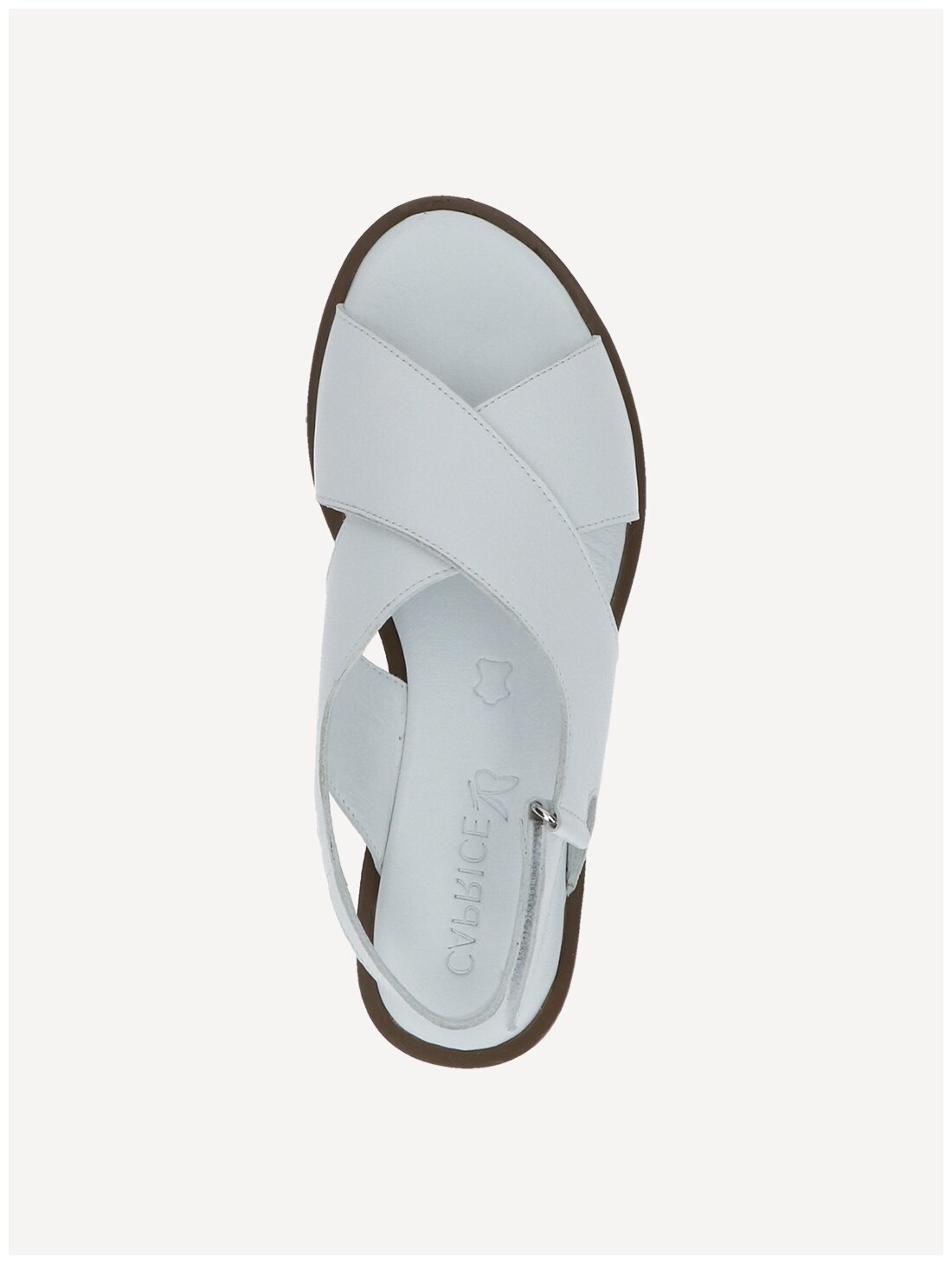 Босоножки Caprice, размер 39, белый, — фото 1