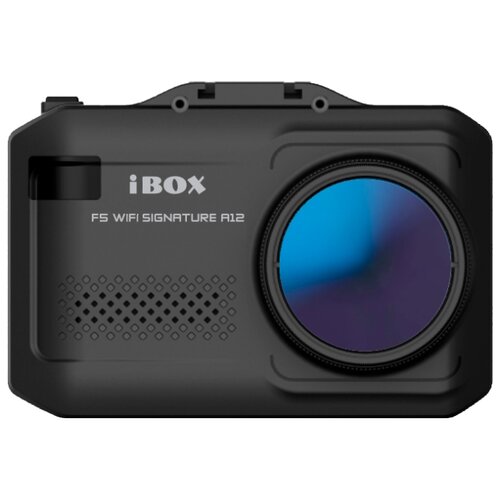 фото Видеорегистратор с радар-детектором iBOX F5 WiFi SIGNATURE A12, GPS, ГЛОНАСС черный