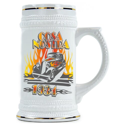 фото Пивная кружка cosa nostra 1934 , коза ностра 1934 drabs
