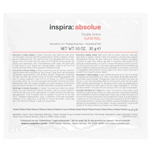 Скраб INSPIRA германия Энзимный 2 в 1 Pin Double Action Super Peel, 30 г