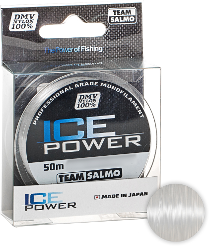 Леска Salmo Ice Power 50м. 0.18мм. CLEAR