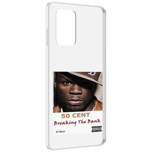 Чехол MyPads 50 Cent - Breaking The Bank для ZTE Blade A72 / ZTE Blade V40 Vita задняя-панель-накладка-бампер чехол mypads 50 cent the kanan tape для zte blade a72 zte blade v40 vita задняя панель накладка бампер