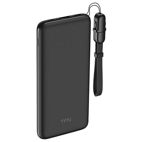 Аккумулятор внешний универсальный TFN PowerStation black 10000 mAh (TFN-PB-210-BK)