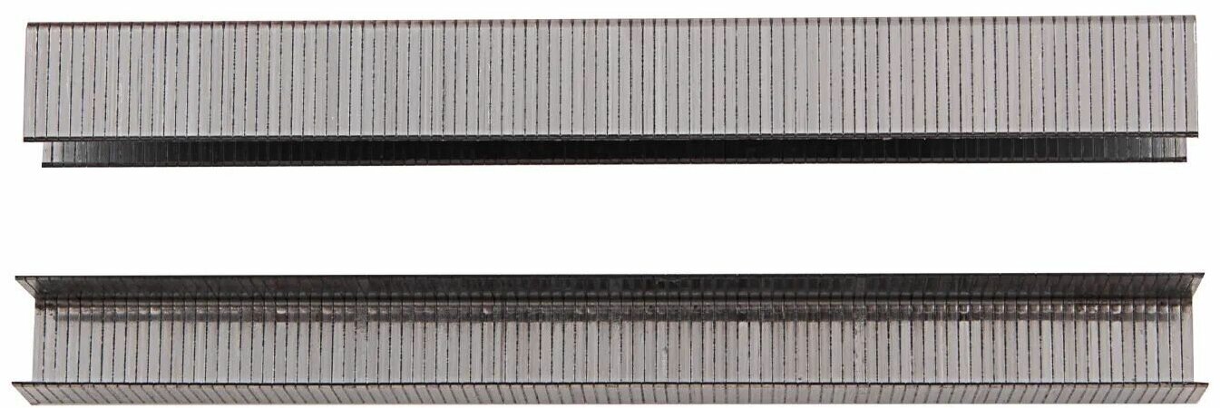 Скобы 20GA для пневматического степлера, 13 мм, ширина 1.2 мм, толщина 0.6 мм, ширина скобы 11.2 мм, 5000 шт Matrix - фотография № 3