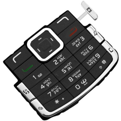 Клавиатура Nokia N72 черная