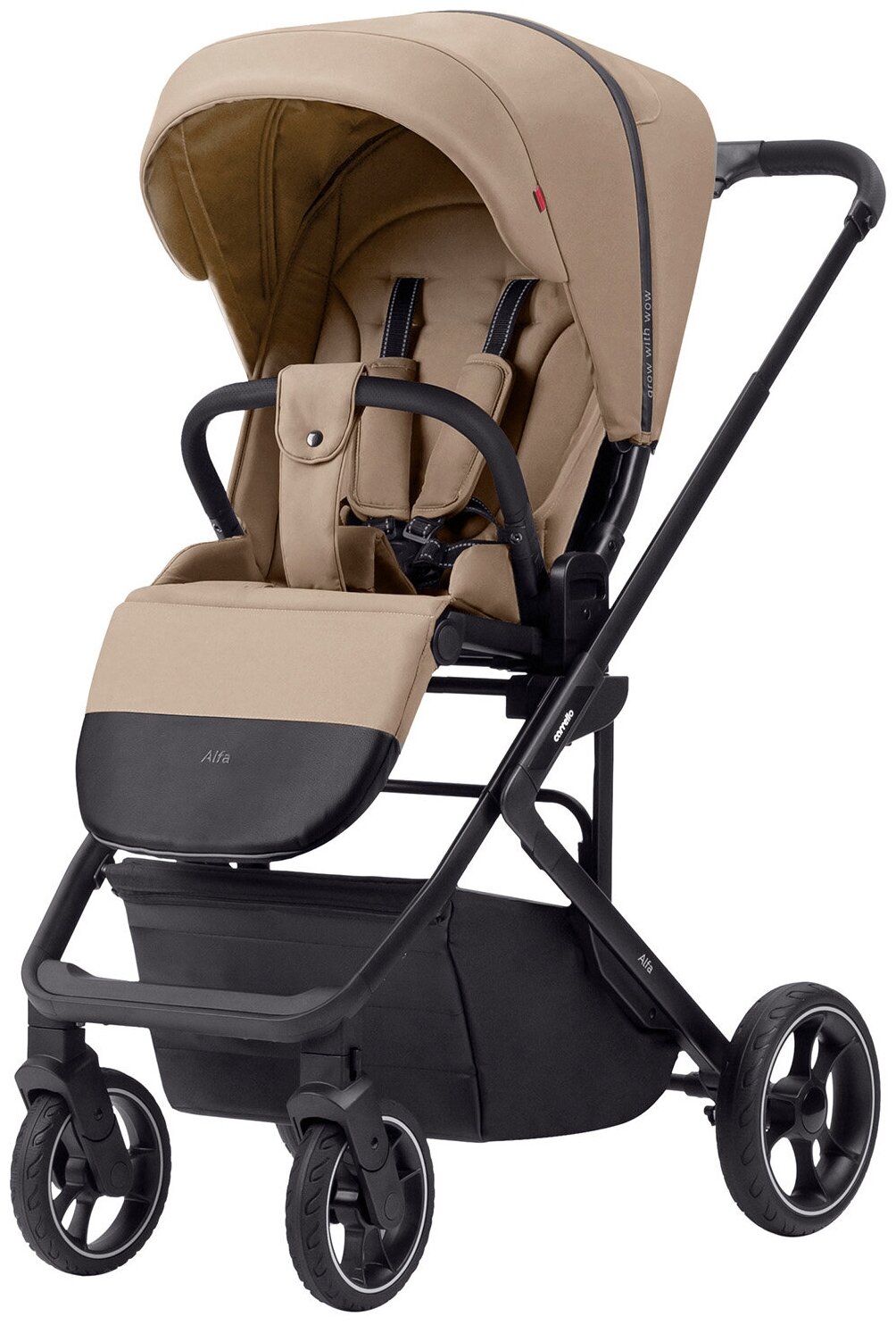 Детская коляска CARRELLO Alfa CRL-5508 Evening Beige новинка 2023