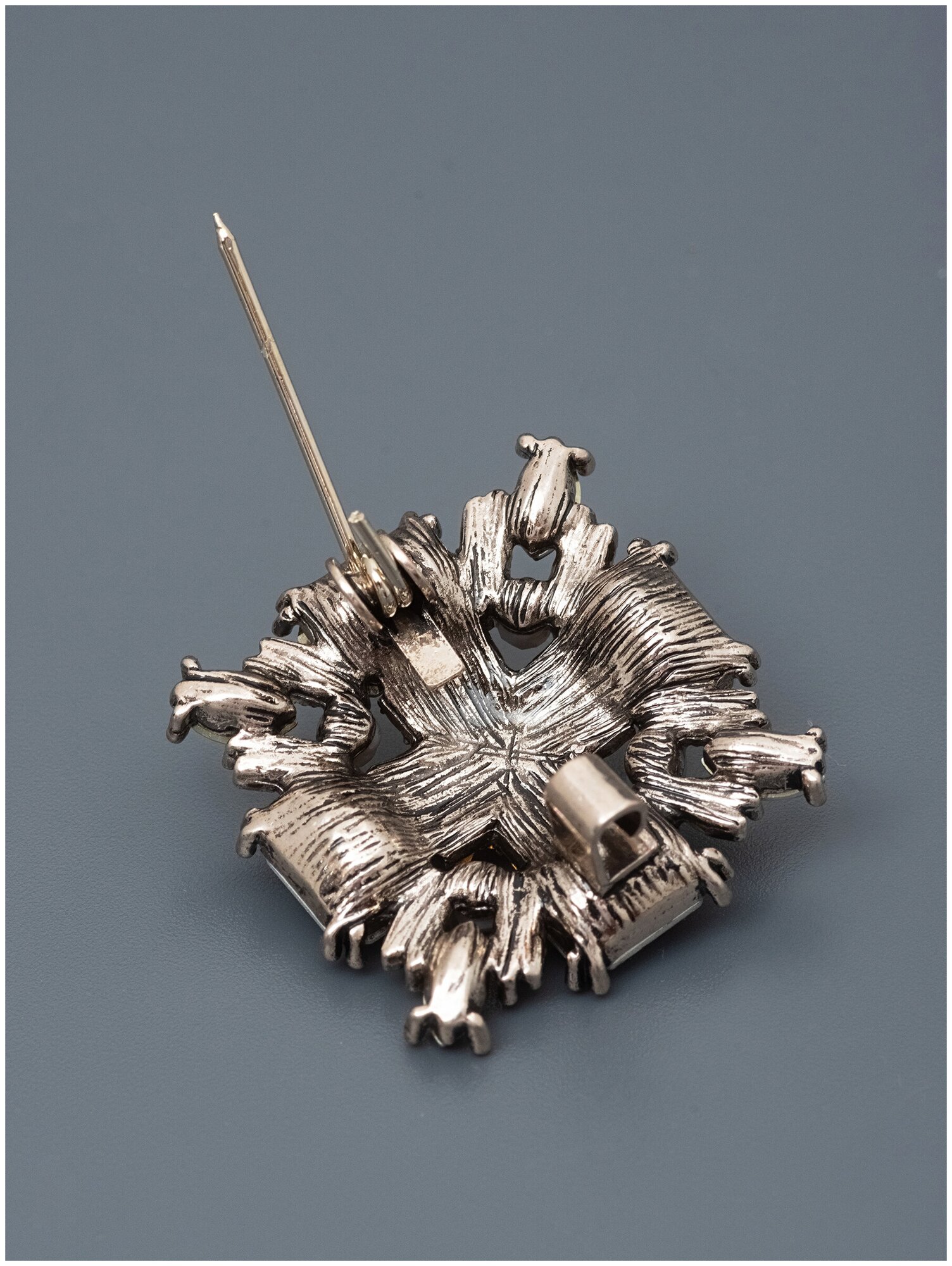 Брошь ЖемАрт, кристалл, 1 шт. — фото 1