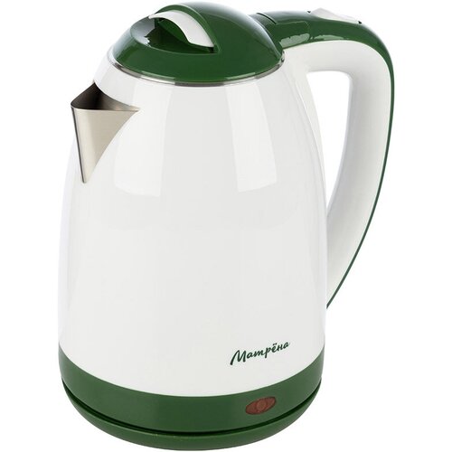 Чайник матрена MA-122 электрический 18 л стальной зеленый 102762 130700₽