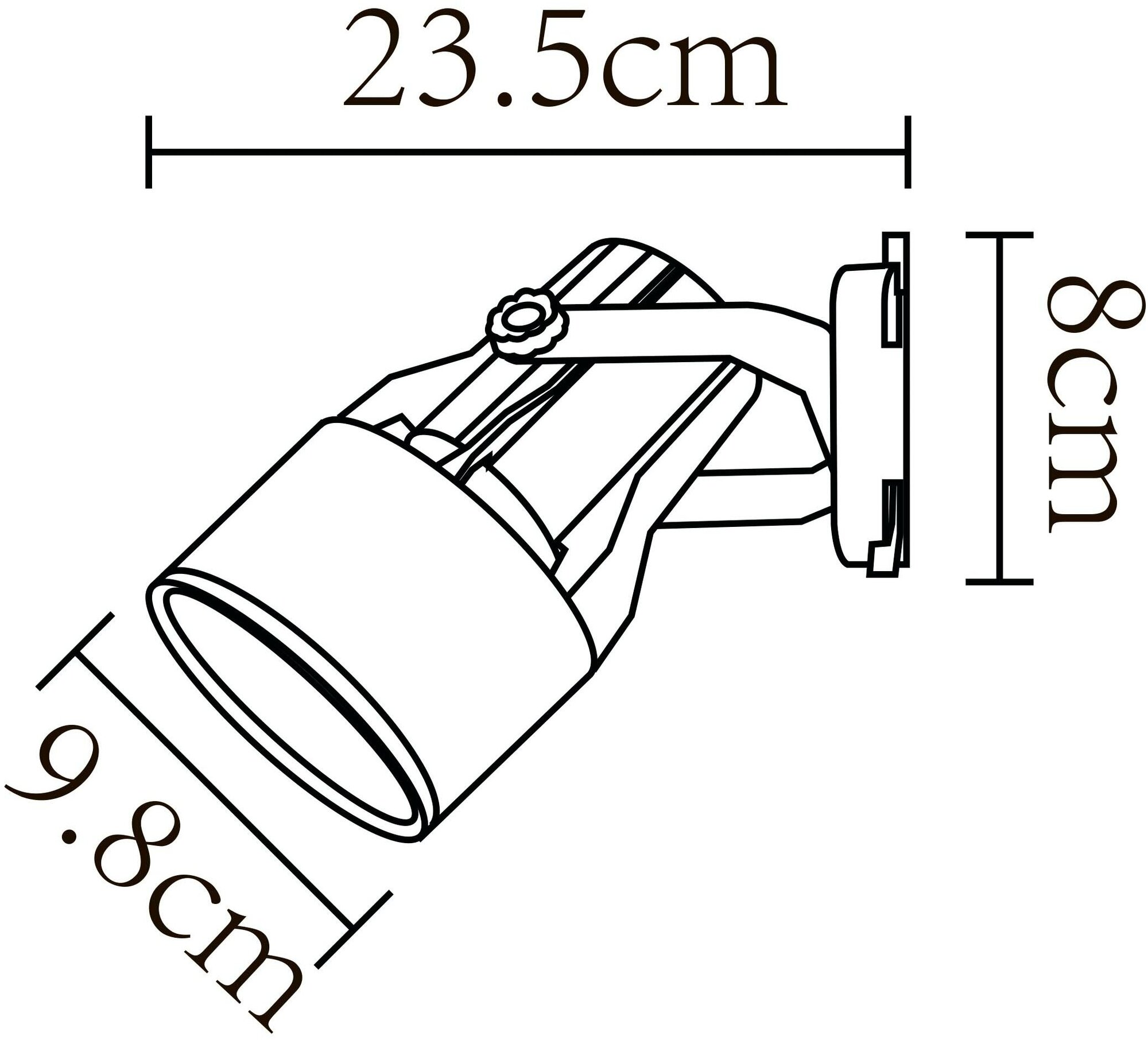 Трековый светильник Arte Lamp A6252PL-1WH