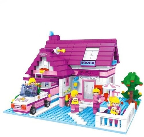 Игровой набор для девочек конструктор дом
