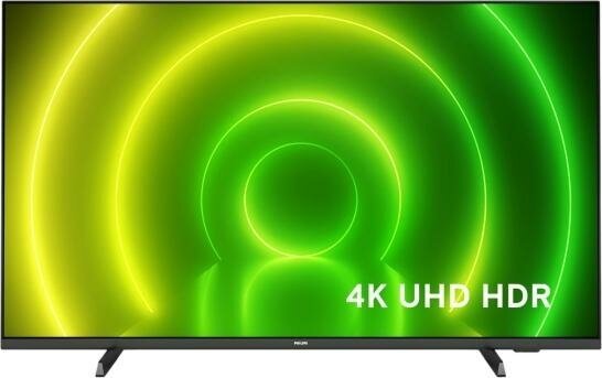 43" Телевизор Philips 43PUS7406/60 2021 HDR, черный