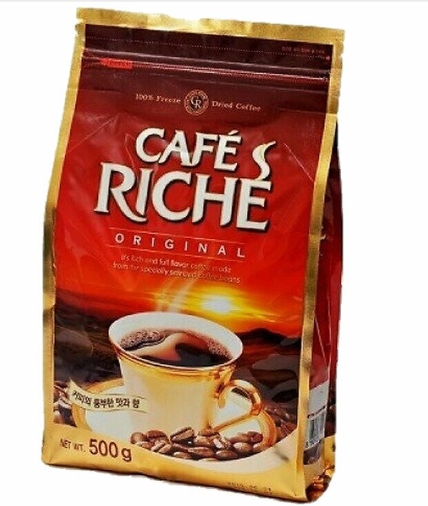 Корейский растворимый кофе "Кафе Рише" 500 гр, Корея