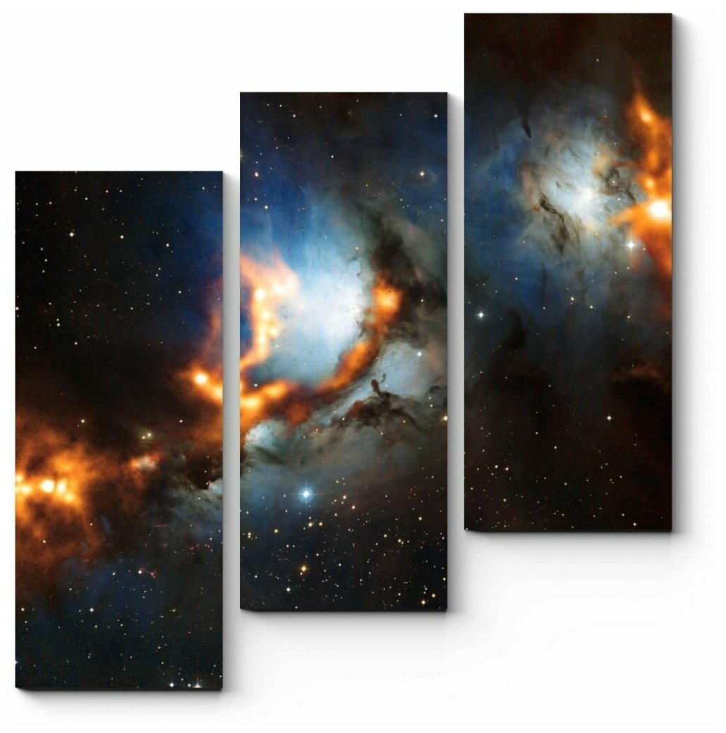 Модульная картина Туманность Ориона 130x139