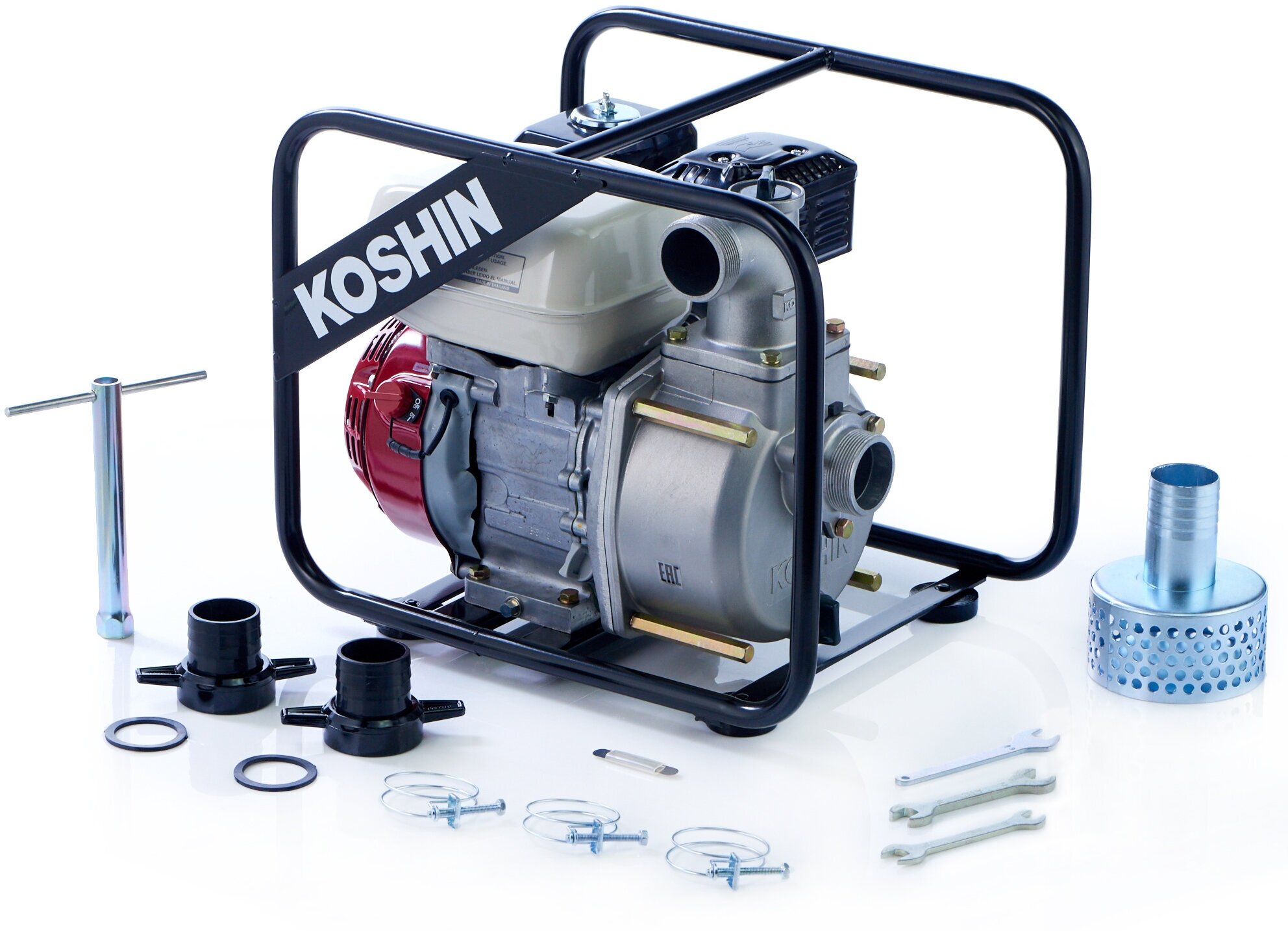 Бензиновая мотопомпа Koshin STH-50X - фотография № 6