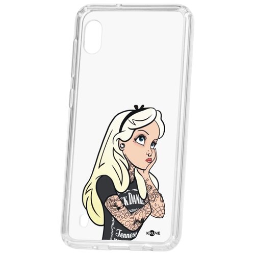 фото Чехол на samsung galaxy a10 2019 kruche print tattoo girl