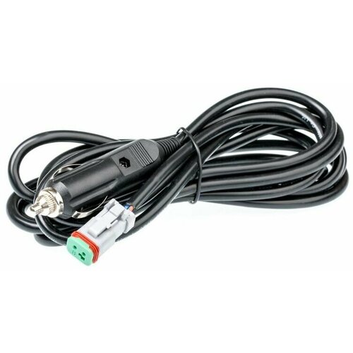 Проводка для Двух фар мощностью до 100W, 12V, длина проводов 3м, нагрузка до 15А, от прикуривателя