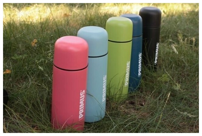 Термос Primus Vacuum bottle 0.75 Salmon Pink - фотография № 6