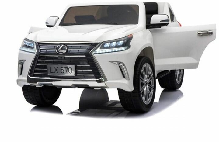 Внедорожники и джипы Dake Детский электромобиль Lexus LX570 4WD MP3 - DK-LX570-WHITE