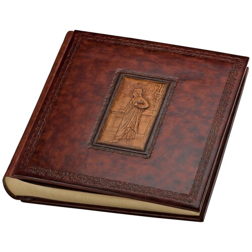 Фотоальбом FLORENTIA Dante Alegieri, 35x35 см, кожа, 60 листов, Италия.