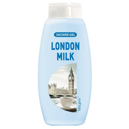 Маграв CITY SELECT Гель для душа LONDON MILK мягкость и нежность 530 мл