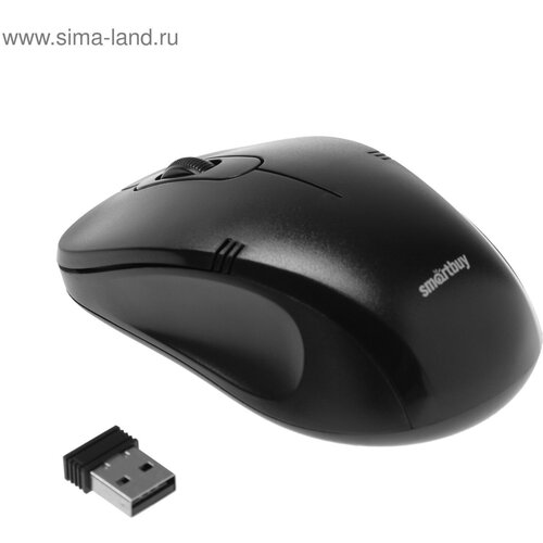 Мышь Smartbuy ONE 358AG-K беспроводная оптическая 1200 dpi USB 2xAAA черная 74000₽