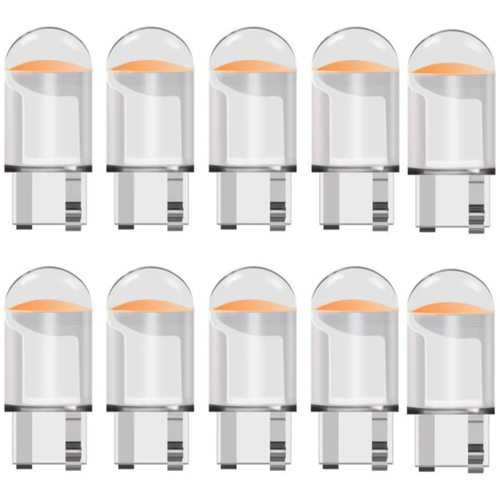 Светодиодная автомобильная лампа Run Energy Т10W5W 12V LED Белый 10шт 409₽