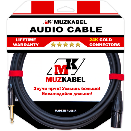   MUZKABEL FJSIK4B - 4, 5 , JACK () - XLR ()