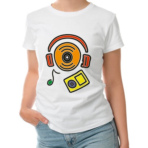 фото Футболка roly, размер s, белый