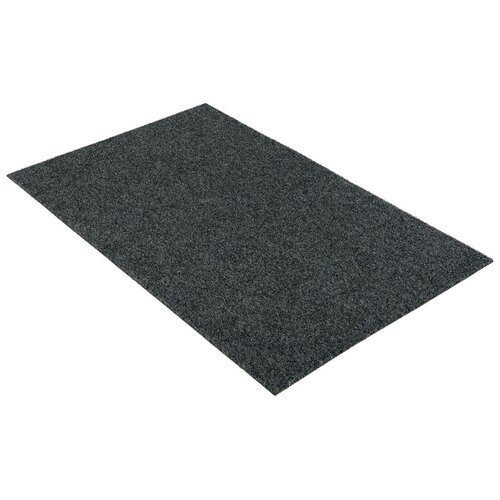 Коврик вырезной придверный icarpet практик антискользящий влаговпитывающий 60х90 серый