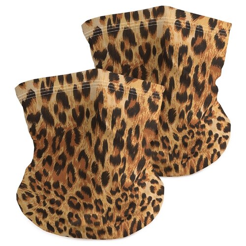 фото Универсальный бафф маска joyarty "классический леопард" 2шт