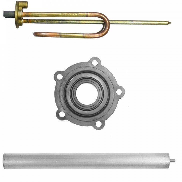 Комплект ТЭН RCF для Garanterm 1.5 кВт М6 + уплотнительная прокладка + анод М6, 66461F2