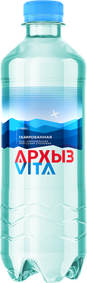 Архыз Vita 0,5 л ПЭТ газ минеральная 1 шт.