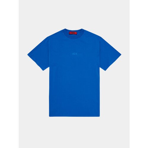 Футболка 424, размер XXL, синий