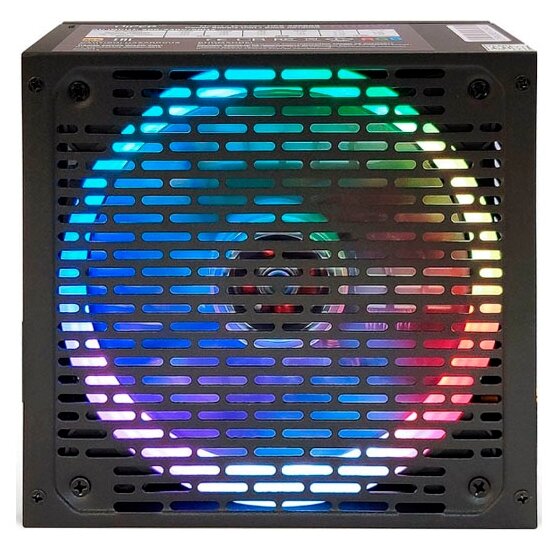 блок питания для ПК 650 Ватт Hpb-650rgb PSU Hiper Hpb-650rgb (atx 2.31, 650W, ActivePFC, RGB 140mm f