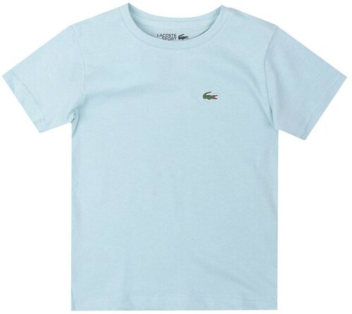 Футболка LACOSTE, размер 8А, голубой