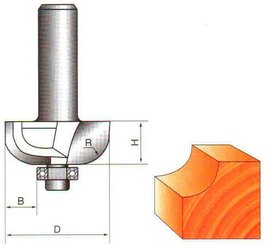 Фреза Globus 1018 R10