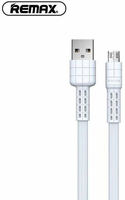 Плоский кабель Micro USB, Remax RC-116m Armor Series Data Cable, белый