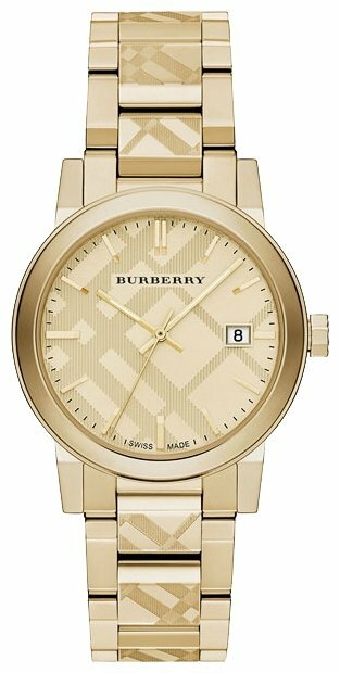 Наручные часы Burberry, золотой